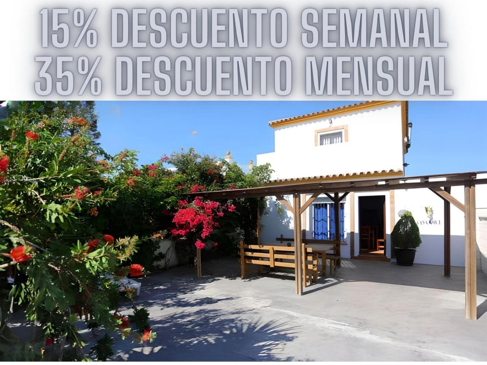 Villa Casa Familiar 150 Metros De La Playa El Palmar à El Palmar  Extérieur photo
